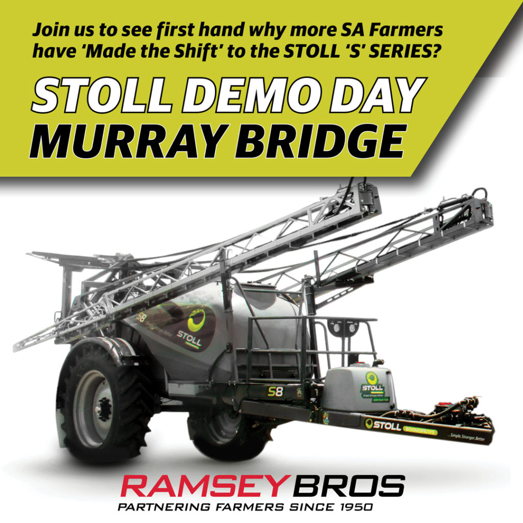 Early CG Tech Demo STOLL Demo  Day Murray Bridge Ramsey Bros
