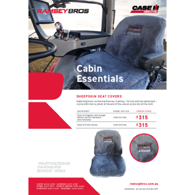 Cabin Essentials SEAT COVERS & Mats