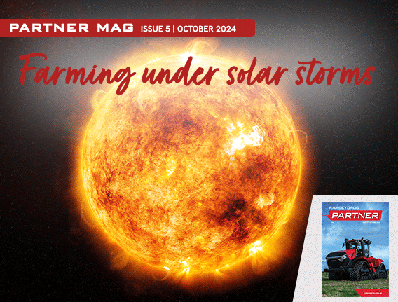 Farming under solar storms | PARTNER Mag Issue 5 | Ramsey Bros