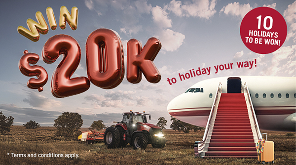 Holiday your way with Case IH genuine parts