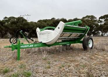 Hustler Bale Wagon/Feedout