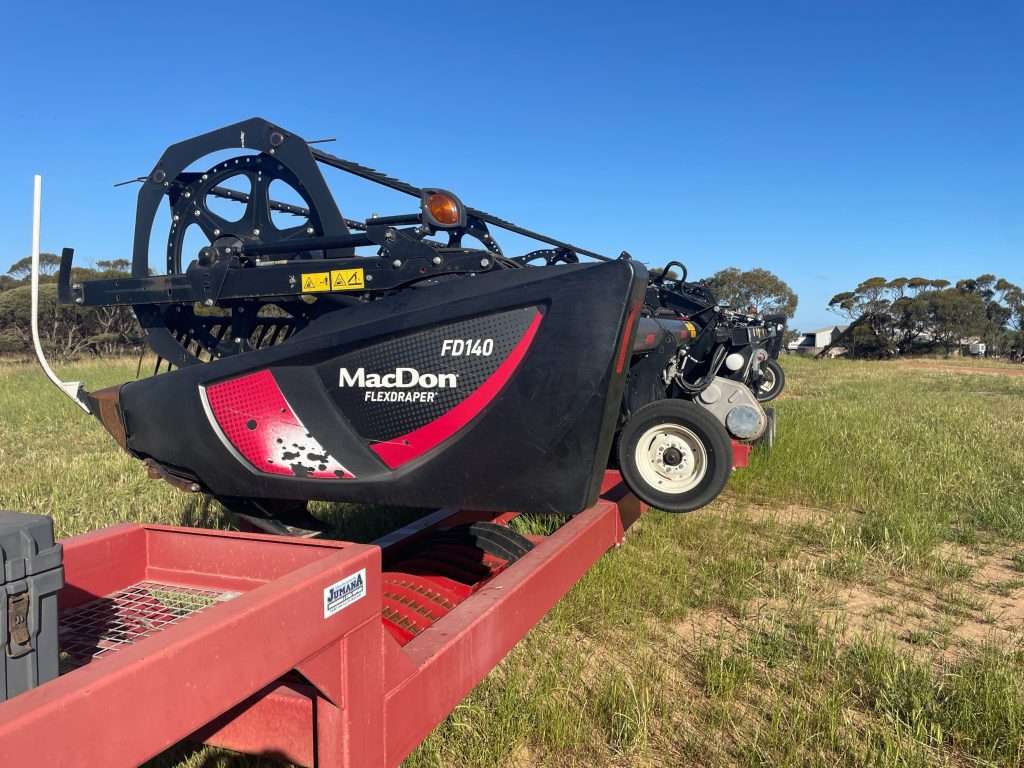 MacDon Header Front